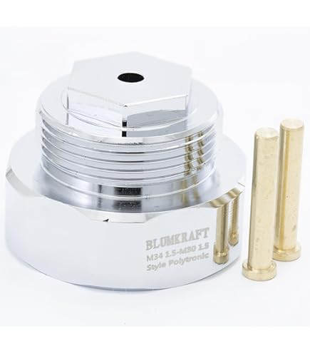 BLUMKRAFT Radiator Adapter Compatible with Danfoss RAV 34mm to M30 x 1.5 for Thermostat/Thermostat Head M30x1.5 Male