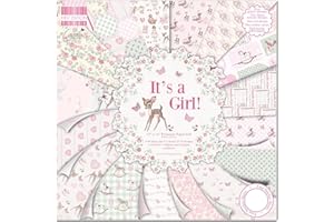 First Edition Pad Papier 12"x12" It's A Girl