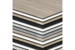 Proclad Aquaclad White Ash 2.6m PVC Wall Panels - Waterproof for Home and Bathroom Cladding Panels with Tongue and Groove Fit - Perfect for Kitchen Splashbacks and Bath Panels - Sample