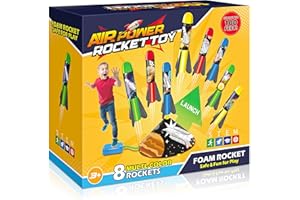 Anginne Raketen Spielzeug für Kinder, Outdoor Spielzeug ab 3 4 5 6 7 8 Jahre Junge Outdoor Spiele Garten Spielzeug für Draußen Kinderspielzeug ab 3-12 Jahre Ostergeschenke Kinder