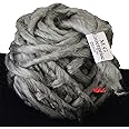 M.G ENTERPRISE Knitting Yarn Thick Chunky Roving Jumbo Wool, Grey 100 gm Best Used with Knitting Needles, Crochet Needles Roving Jumbo Wool Yarn for Knitting. by M.G ENTERPRISE (RJ Grey - 100 gm)