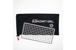 Expedition Research LLC Bushcraft Grill - Welded Stainless Steel High Strength Mesh (Campfire Rated) USA