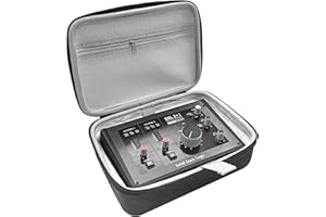 Musiin Étui Rigide Compatible avec Les interfaces Audio SSL 2 ou 2+ et SSL2 MKII et 2+ MKII, Housse de Transport protectrice (Gris)