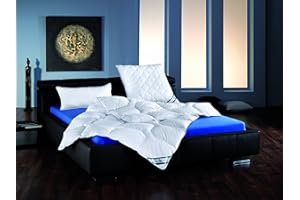 FRANKENSTOLZ Vierjahreszeiten Bettdecke Supersoft 240cm x 220cm Übergröße Steppbett