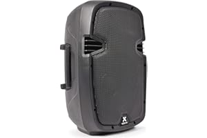 VONYX SPJ-1000ABT 10" Active PA Speaker with Bluetooth, 400W Powered Speaker System, USB/SD MP3 Player, Microphone Input, Audio Controls & Remote for DJs, Events & Performances