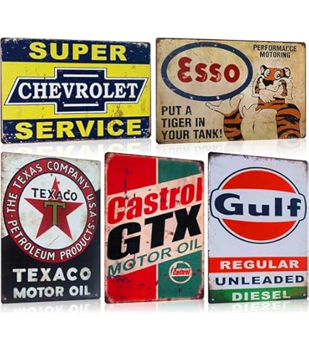 Plaque Citroen Service Rétro - Déco Murale/Plaques 20x30 Cm - Decovintage