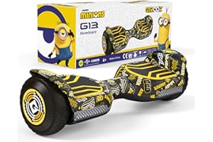 Gyroor G13 Hoverboard für Kinder 6,5" 6-12 & Erwachsene, All-Terrain Offroad Hoverboard 2×250W Motoren, 7,75 MPH, Geländereifen Self Balance Scooter, 15° Steigung, Musikplayer, LED-Lichter, UL2272