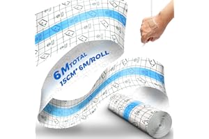 YOGINGO Tattoo Aftercare 15CM X 6M, Tattoo Folie Wasserdichte Klebebandage Transparent Bandage PU Tape, Second Skin Tattoo Transparente Atmungsaktive Hautschutzauflage für Tätowierte Haut