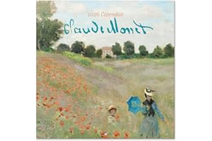Grupo Erik: Calendario 2026 da Muro Monet | Calendario Mensile 2026-30x30cm, Planner 2026 - Mensile da Parete