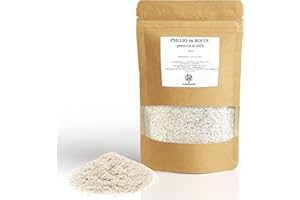ERBOTECH Bucce di Psillio, Confezione da 200 gr, Ricco di Fibre, Concentrato e Senza Additivi, Depura l'Intestino, Attiva il Metabolismo e Rinforza il Sistema Immunitario, Vegan