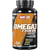 hard line nutrition Hardline Nutrition Omega 3 Fish Oil, 160 Capsules