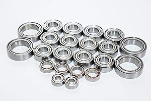 CNCTEC Cuscinetti a sfera ad alte prestazioni per telai Tamiya TA-03 TA-03R TA-03R-S