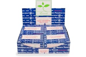 SHRINIVAS SUGANDHALAYA Nag Champa Lot de 4 savons de beauté Satya Sai Baba 150 g