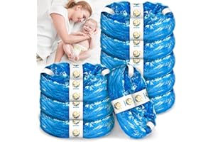 NCKIHRKK Set di 9 Ricarica Mangiapannolini, Sacchetti Mangiapannolini con 7 Strati Protettivi per Contenere 2500 Pannolini, Ricarica Maialino Buste Mangiapannolini Resistenti e Profumati Blocca Odori