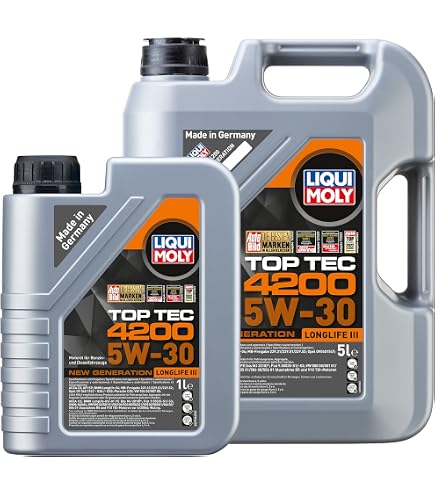 LIQUI MOLY Top Tec 4200 5W-30 New Generation, 5 L, Synthesis