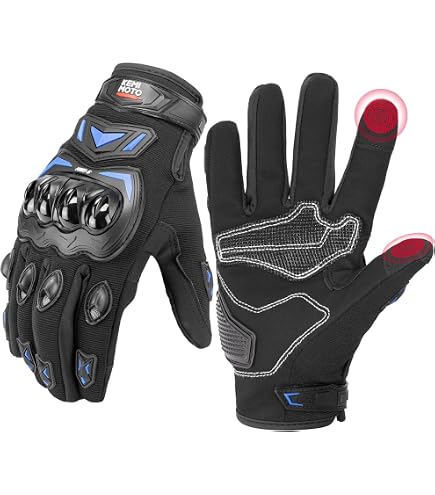 Büse Misano Damen Handschuhe (Black/Red,5) Auto & Motorrad