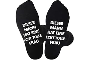 Jeasona Geschenke für Männer Lustige Socken Herren Lustige Weihnachtsgeschenke für Männer Männertag Weihnacht Geschenk für Valentinstag Vatertag