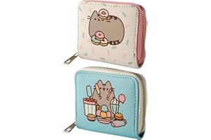 PUCKATOR Pusheen Foodie Cat Zip Around Small Wallet Purse