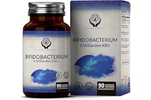 ‎EARTH'S NURTURE EN Bifidobacterium | 90 Hochdosierte Bifidobacterium Probiotika Kapseln – 5 Milliarden KBU Bifidobakterien pro Kapsel | Gentechnik-, Gluten- und Allergenfrei | Hergestellt in Großbritannien