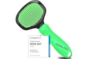 TESTURTEIL SEHR GUT Softbürste verbesserte Version **VERGLEICHSSIEGER** Sanfte Fellpflege für Hunde, Welpen, Katzen, Hasen, Hamster Hundebürste Pudel