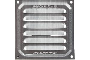 Brinox – Grille de ventilation, argent, B70210A