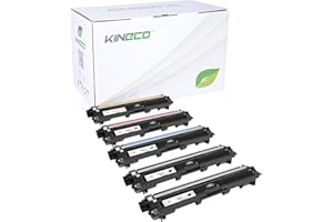 ‎KINECO Kineco 5 Toner kompatibel für Brother TN-241 TN-245 für Brother DCP-9022CDW MFC-9142CDN 9342CDW 9332CDW HL-3150CDW - TN-241BK TN-245C TN-245M TN-245