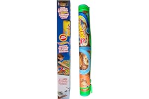 ODS -42022 - Alfombra Hot Wheels de Mesa, con Superficie Lavable, 1 Coche incluida, Grande, 42022