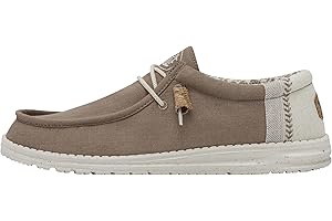 DUDE PRODUCTS Hey Dude Wally Break Stitch, Moc Toe Shoes Hombre