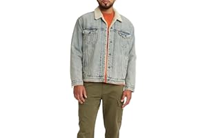 Levi's Tipo 3 Sherpa Trucker Giacca in Denim Uomo