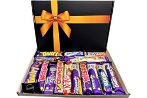 IBRANDZ Chocolate Gift Box Chocolate Hamper Box Selection Of 15 Full Size Chocolate Bars Including Dairy Milk wispa in this Chocolate Gift Set