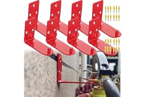 QSLKI 8 x Supporto Per Estintore, Supporti Da Parete In Ferro, Ganci Supporto Per Montaggio, Staffa Di Montaggio Estintore Per Uffici Scolastici A Casa, Nei Centri Commerciali, Nei Negozi (Modello 1)