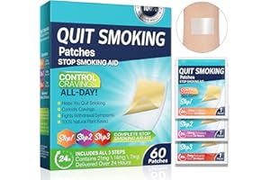 UOCASI Stop Aid Patches, Helping Quit Patch, Full Step, 60 Patches, Delivered Over 24 Hours, Easy and Effective Anti-Stickers, Best Product to Help Stop (Full Step)