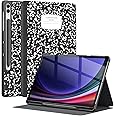 Supveco Case for Samsung Galaxy Tab S10 Plus/S9 Plus/S8 Plus 12.4 Inch with S Pen Holder, Slim Protective case with Auto Sleep/Wake Smart Cover for Galaxy Tab S10+/S9+/S8+ 2024/2023/2022 Tablet,Book