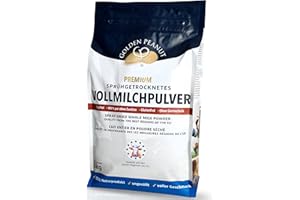 ‎GOLDEN PEANUT GOLDEN PEANUT Vollmilchpulver sprühgetrocknet 5 kg Pulver Milch Backen Eiscreme Krisenvorrat