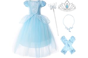 JerrisApparel Suknia tiulowa księżniczki, przebranie dziewczynki