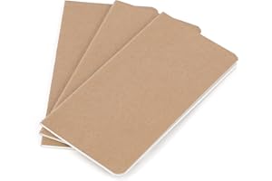 ‎WANDERINGS Wanderings A6 Gepunktete Einlagen für Travelers Notizbuch | 10,5 x 14,7 cm | 100 gsm Papier | 3 handgenähte Hefte / 180 Seiten | Punkt-Raster Nachfüllpapier für Bullet Journals, Planer, Notizbücher