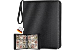 DYDHRER Classeur Carte,720 Cartes Pochette Carte,9 Pochettes 40 Pages Classeur Carte Magic,Transparente Imperméable Rangement Carte,Portfolio Carte,Classeur Cartes un Cadeau pour Les Garçons et Les Filles