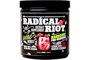 ‎UNDISPUTED + LABORATORIES American Supps® PREMIUM Pre Workout Booster [340g] - Wilde Beeren - 300 mg Koffein + Beta Alanin + L Citrullin Malat - ultimativer Pump Booster für Hardcore Training