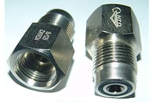 FOXCUP HTD Nitrox Adaptateur fileté 300 bar Filetage extérieur M26 x 2 200 bar Air comprimé Filetage intérieur