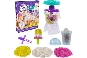 Kinetic Sand smoothie mixer | Kinetisk sand för barn, smoothie- och isskärare, kökstillbehör, kreativt spel, lätt att rengöra