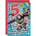 Hallmark 5th Birthday Card - Toy Story Disney Pixar Design