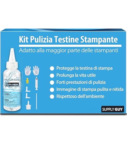 Kit Pulizia Testina Di Stampa Canon - Per Sbloccare Ugelli E Migliorare La Qualit Di Stampa Q 570032 - Foto 4