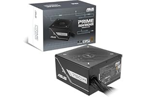 ‎ASUS ASUS Prime 750W Bronze Netzteil (750 Watt, für Allround-PCs und Gaming-PCs, 80 Plus Bronze Zertifizierung, Lüfter mit Doppelkugellagern, 6 Jahre Garantie, schwarz)