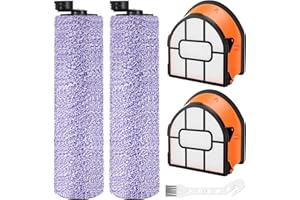 ISINLIVE Bürste Filter Ersatzteile für Shark HydroVac XL 3 in 1 WD101 WD100 WD101C Staubsauger, HydroVac Cordless Pro XL Staubsauger WD201 WD200 WD210 AW201 WD200C WD201C Zubehör 2er Pack