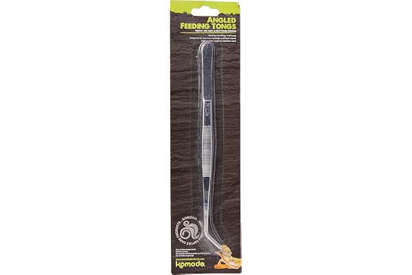 Komodo Angled Tweezer 25cm pour Reptile/Amphibien