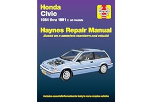 HAYNES Honda Civic Automotive Repair Manual, 1984-1991