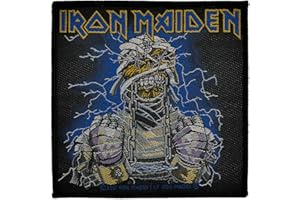 RAZAMATAZ Iron Maiden - Powerslave Eddie Patch 10cm x 10cm