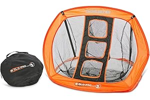 SOLO-PRO MASTER YOUR GAME GOLF CHIPPING NET POP UP SOLO-PRO INDOOR OUTDOOR PORTABLE GOLF ACCESSORIES GOLFING TARGET NET FOR ACCURACY AND SWING PRACTICE
