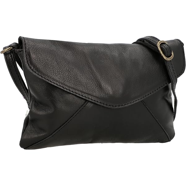 Gusti Maisie Lederen schoudertas voor dames, van echt leer, vintage