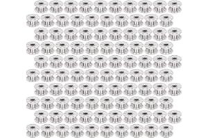 Jenngaoo Bobinas de Metal, 100 Piezas de Bobina para máquina de Coser, Accesorios de Repuesto para bobinas universales eléctricas para el hogar